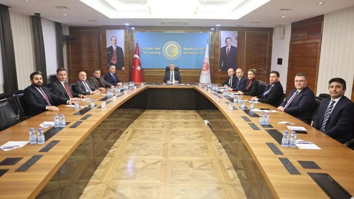 Bakan Bolat, İMKON Genel Başkanı Tellioğlu ve yönetimiyle bir araya geldi