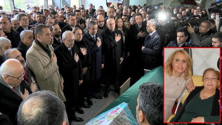 Özgür Özel, Milletvekili Dinçer'in annesinin cenazesine katıldı