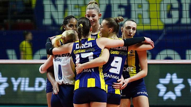 Fenerbahçe Opet, CEV Şampiyonlar Ligi'nde çeyrek finale yükseldi