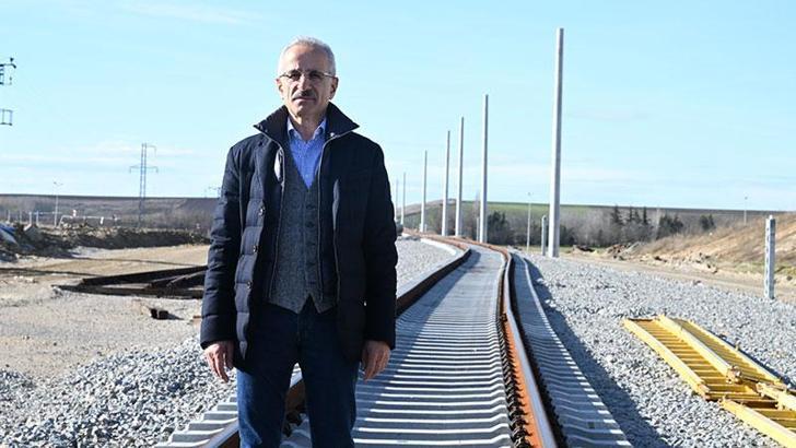 Bakan Uraloğlu: Çerkezköy- Kapıkule hızlı tren hattı 2025 sonunda bitecek