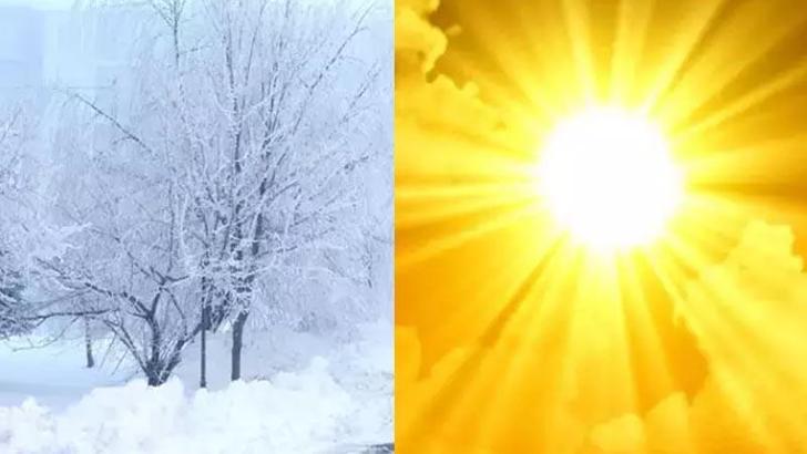 2023'te en yüksek sıcaklık EskiÅŸehir, en düÅŸük sıcaklık GümüÅŸhane'de ölçüldü