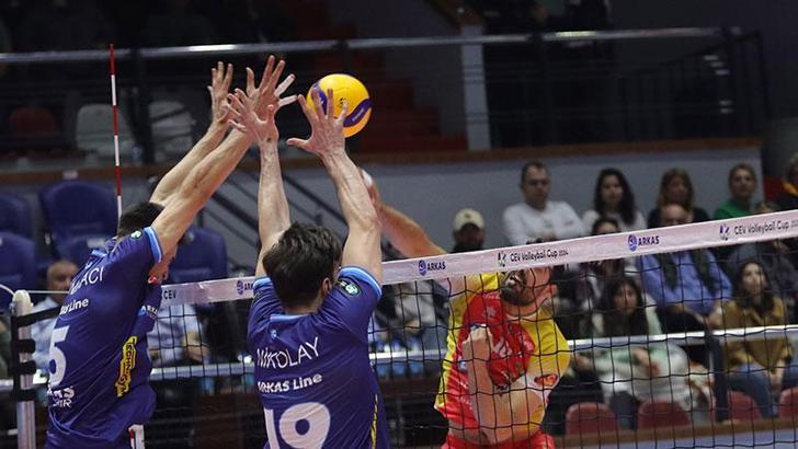 Arkas Spor, CEV Kupası'nda çeyrek finalde