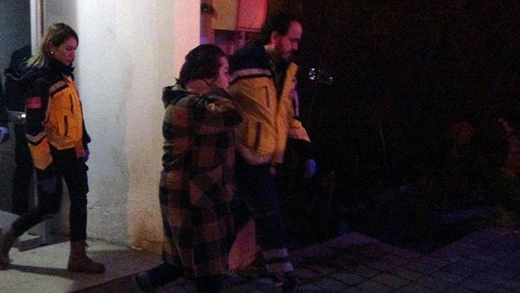 Sigara içerken uyuyakaldı, dumandan etkilendi