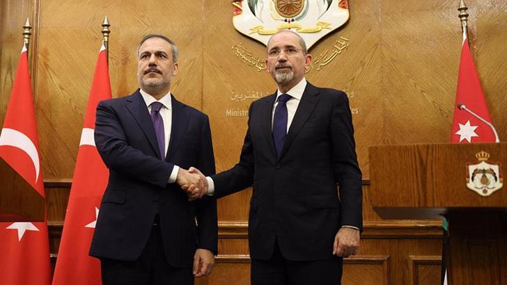 Bakan Fidan'ın Ürdün temasları