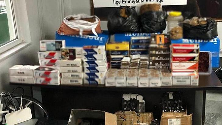 Muğla’da 15 bin kaçak makaron ele geçirildi