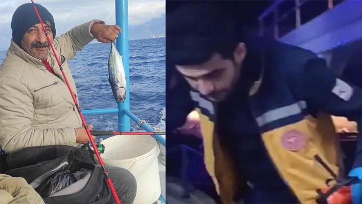 Balık avlarken kalp krizi geçirip öldü