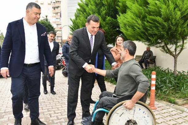Başkan Abdullah Özyiğit, Pirireis Mahallesi’nde vatandaşlarla buluştu