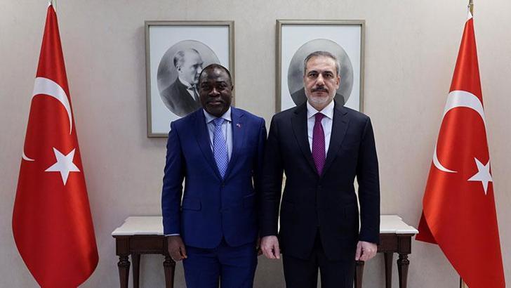 Bakan Fidan, BM Türkiye Koordinatörü Ahonsi ile görüştü