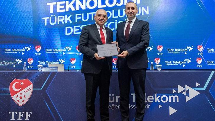 Futbol Federasyonu, teknoloji sponsorluğu anlaşması imzaladı