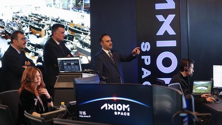 Bakan Kacır'dan Axiom Space'e ziyaret: Ortak projeler ve programlar başlatacağız