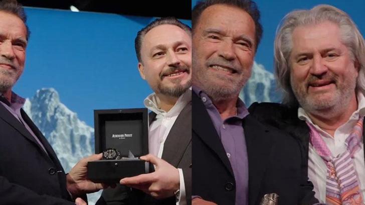 Schwarzenegger’ın saati açık artırmada 270 bin Avroya satıldı