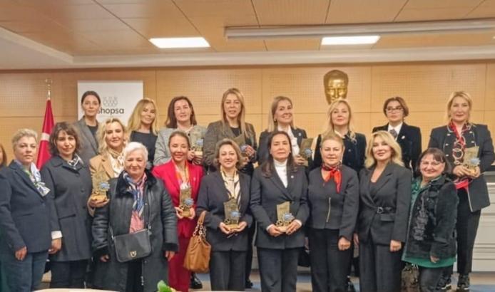 TÜDİP üyeleri Ordu'daki iş kadınlarıyla buluştu