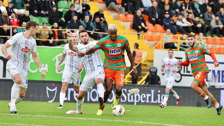 Alanyaspor – Çaykur Rizespor: 2-1