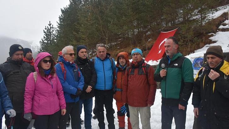 Zigana'daki çığ felaketinde ölen dağcılar anıldı