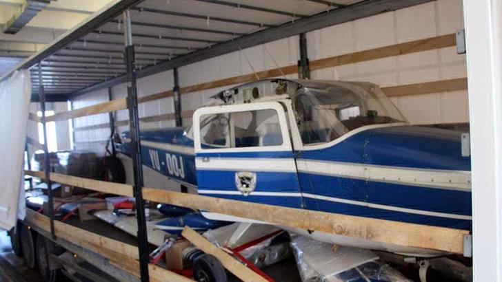 Kapıkule'de TIR'da Cessna tipi uçak ele geçirildi