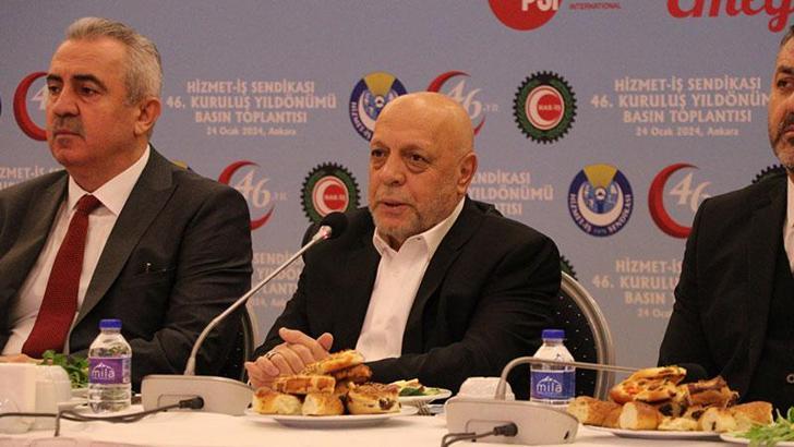 HAK-İŞ Başkan Arslan: Vergi dilimini bir süre yüzde 10 ile sınırlandıralım