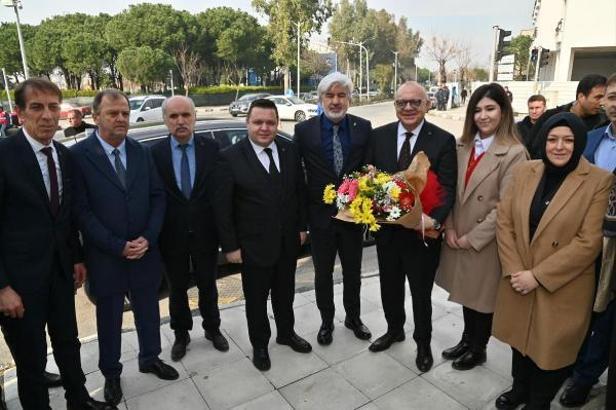 Cengiz Ergün'den AK Parti ve  MHP Manisa il başkanlıklarına ziyaret