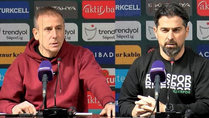 Çaykur Rizespor - Trabzonspor maçının ardından