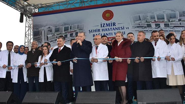 Cumhurbaşkanı Erdoğan, İzmir Şehir Hastanesi'nin açılışını gerçekleştirdi
