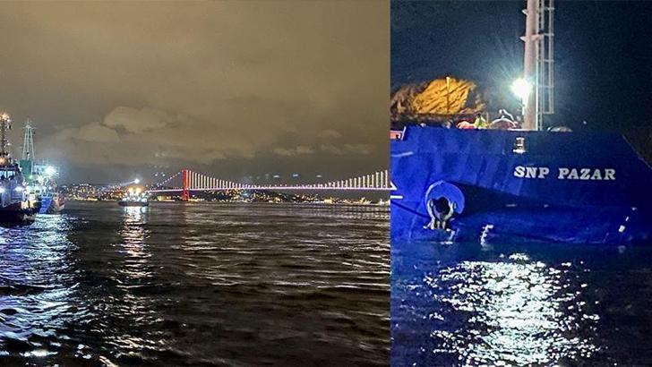 İstanbul Boğazı'nda arıza yapan gemi kurtarıldı; boğaz trafiği normale döndü