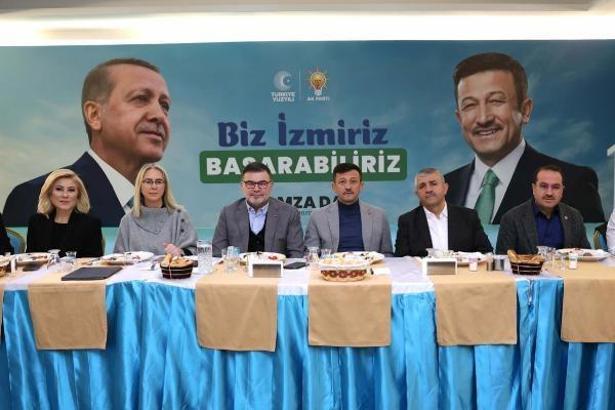 Dağ, Cumhur İttifakı'nın belediye başkan adaylarıyla toplantı yaptı