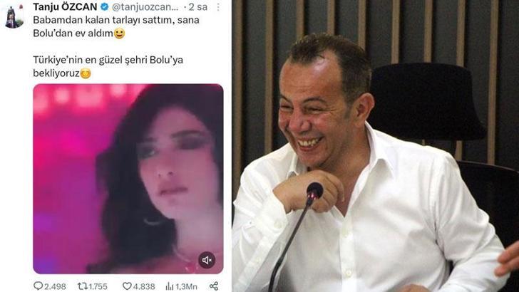 Tanju Özcan'ın 'Dilber' paylaşımına tepki