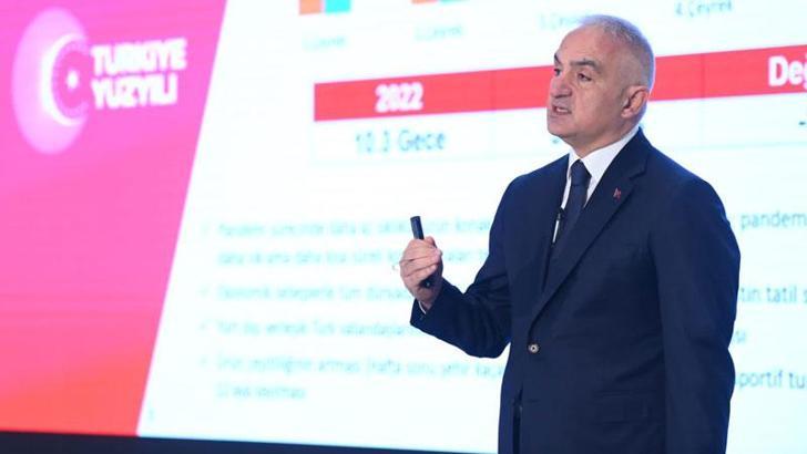 Bakan Ersoy: 54.3 milyar dolar toplam gelirle 2023 turizmde rekor yıl oldu