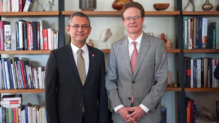 Özgür Özel, AB büyükelçileriyle buluştu