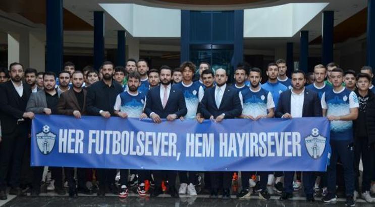 Gostivar FK ile TÜGVA'dan Filistin için bağış kampanyası