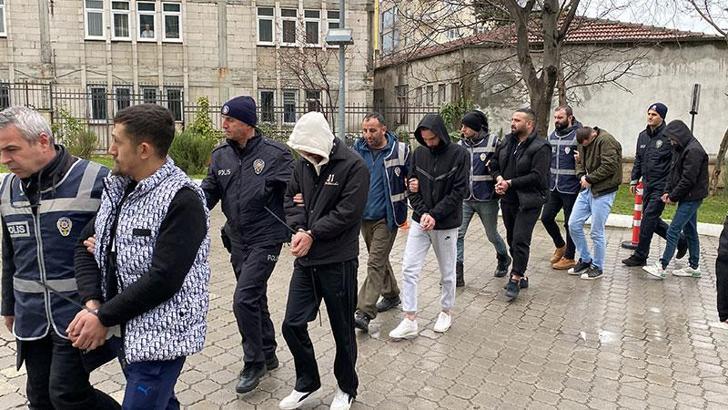 Samsun'da 'Sibergöz-21' operasyonu şüphelilerinden 28'i adliyede