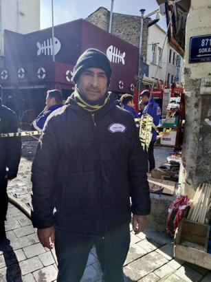 İzmir'de, tarihi Kemeraltı Çarşısı'nda yangın (2)