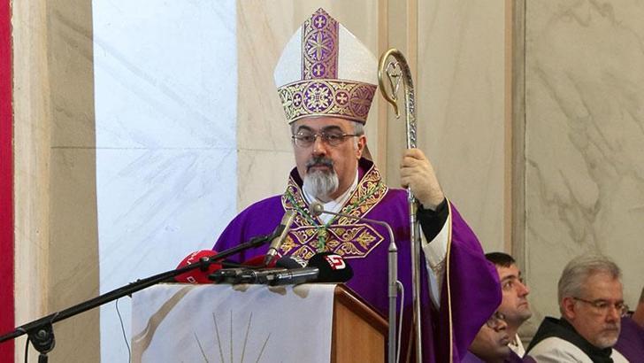 Saldırının ardından Santa Maria Kilisesi'nde kefaret ayini