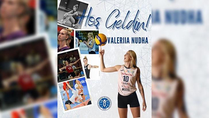 Aydın'a voleybolda Ukraynalı smaçör