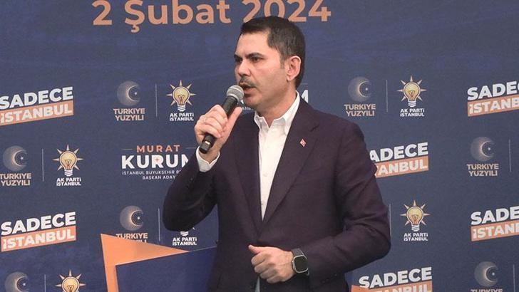 Murat Kurum: İstanbul'a dair projeleri, planları, hayalleri yok