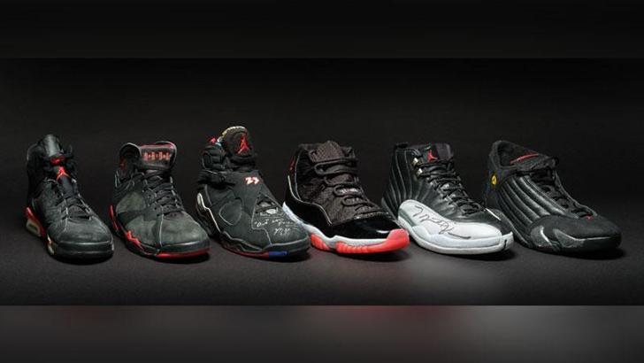 Michael Jordan’un spor ayakkabıları açık artırmada rekor fiyata satıldı