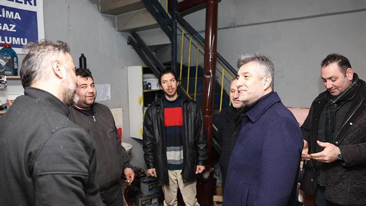 Şile Belediye Başkanı Ocaklı, esnafla bir araya geldi