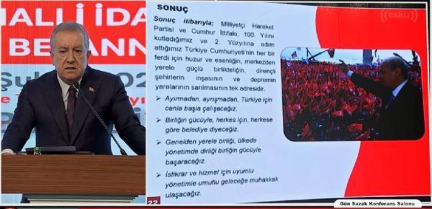 MHP'den 3 ana tema ve 9 ilkeli yerel seçim beyannamesi