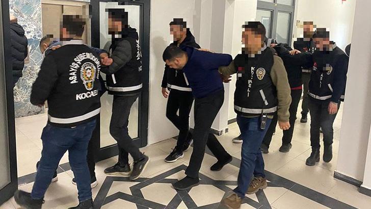 Polisin takibindeki hırsızlık çetesi suçüstü yakalandı