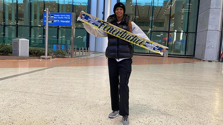 Melissa Vargas, İstanbul'a geldi