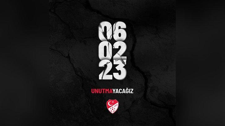 Federasyonlar ve kulüplerden '6 Şubat' paylaşımları