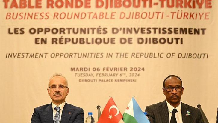 Uraloğlu, Türk ve Cibutili iş insanları ile bir araya geldi