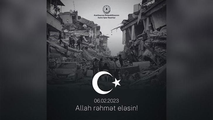 Yabancı büyükelçiliklerden 6 Şubat paylaşımları