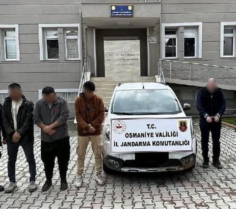 Osmaniye’de Afganistan uyruklu 3 kaçak göçmen yakalandı