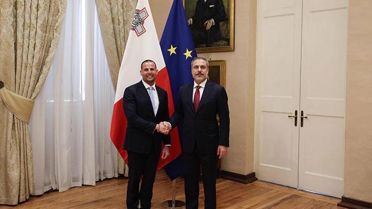 Bakan Fidan, Malta Başbakanı Abela ile görüştü