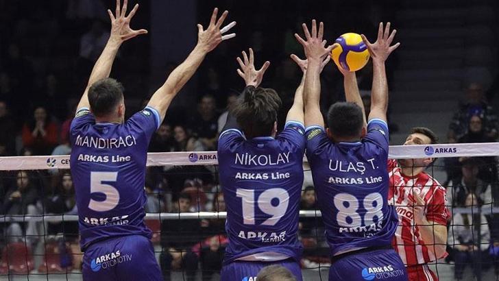 Arkas Spor, CEV Kupası’nda yarı finalde