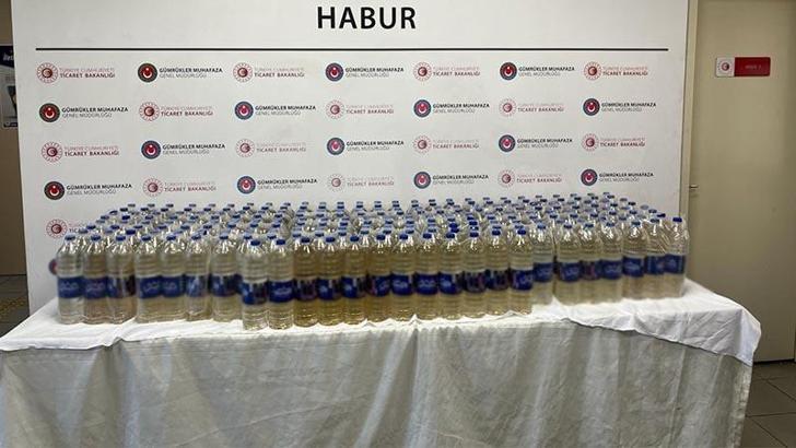 Habur Gümrük Kapısı'nda 345 kilo sıvı metamfetamin ele geçirildi