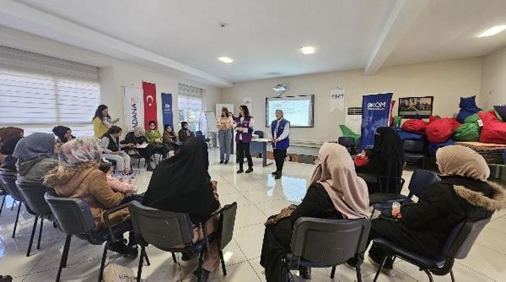 Göçmen kadınlara toplumsal cinsiyet, kadın sağlığı ve üreme sağlığı anlatıldı