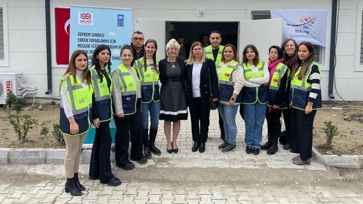 UNDP, deprem bölgesinde 3 'erişilebilir toplum merkezi' açtı