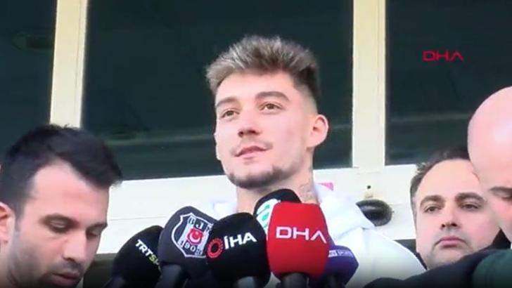 Beşiktaş'ın yeni transferi Ernest Muci, İstanbul'a geldi