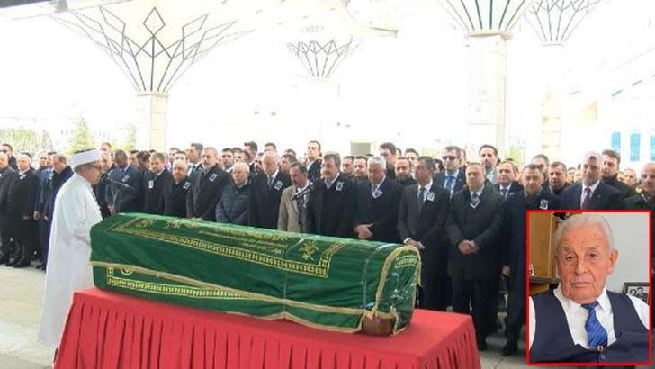 Bakan Güler'in babası son yolculuğuna uğurlandı